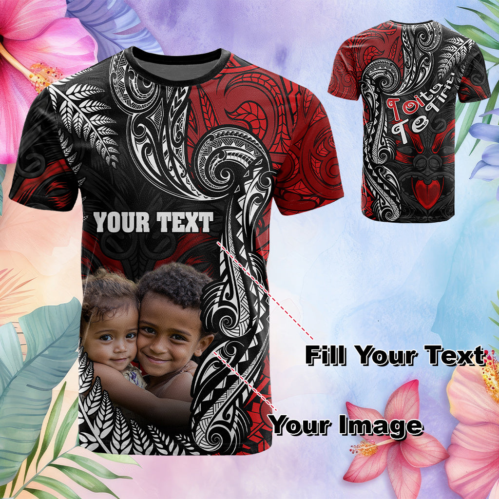 Custom Aotearoa Toitu Te Tiriti T Shirt New Zealand Honour the Treaty - Te Tiriti Is Us