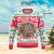 Custom Photo Polynesian Christmas Knitted Sweatshirt - Polynesian Pride