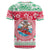 Custom Photo Polynesian Christmas T Shirt - Polynesian Pride