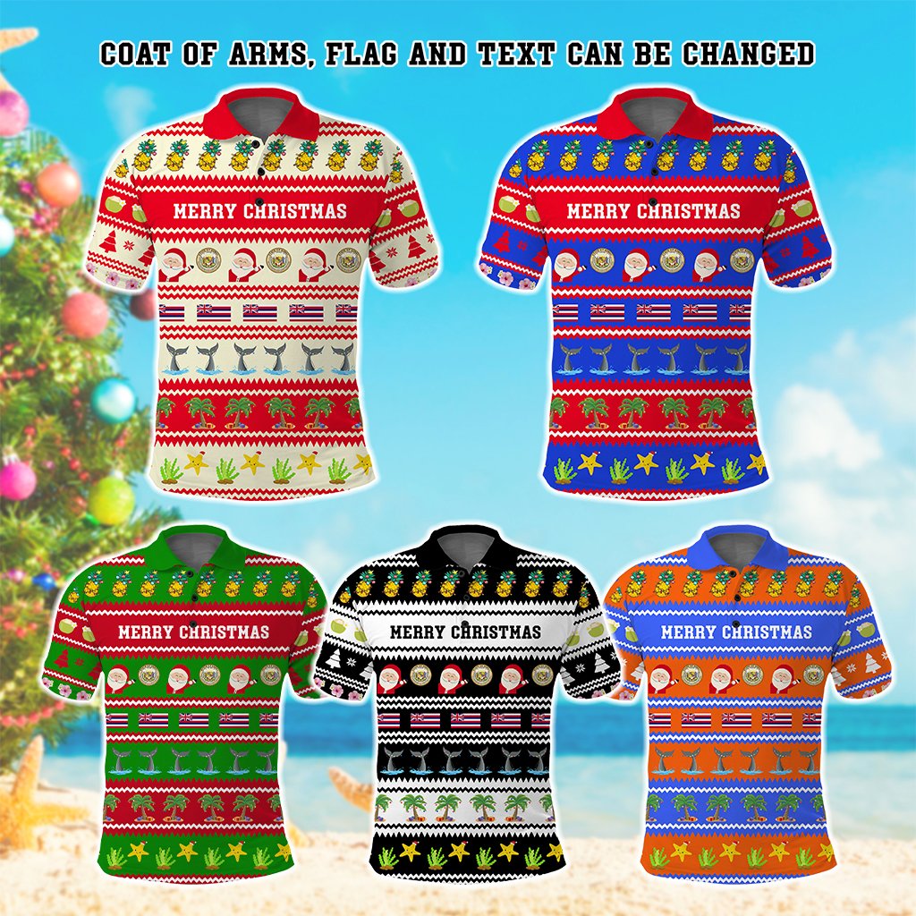 Custom Polynesian Countries Polo Shirt Funny Beach Style