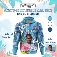 Custom Photo Love Fiji Hoodie Fiji In My Heart Tapa Pattern CTM05 - Polynesian Pride
