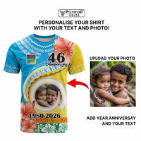 Custom Photo Torba Province T Shirt Vanuatu Yumi Indipendens Dei