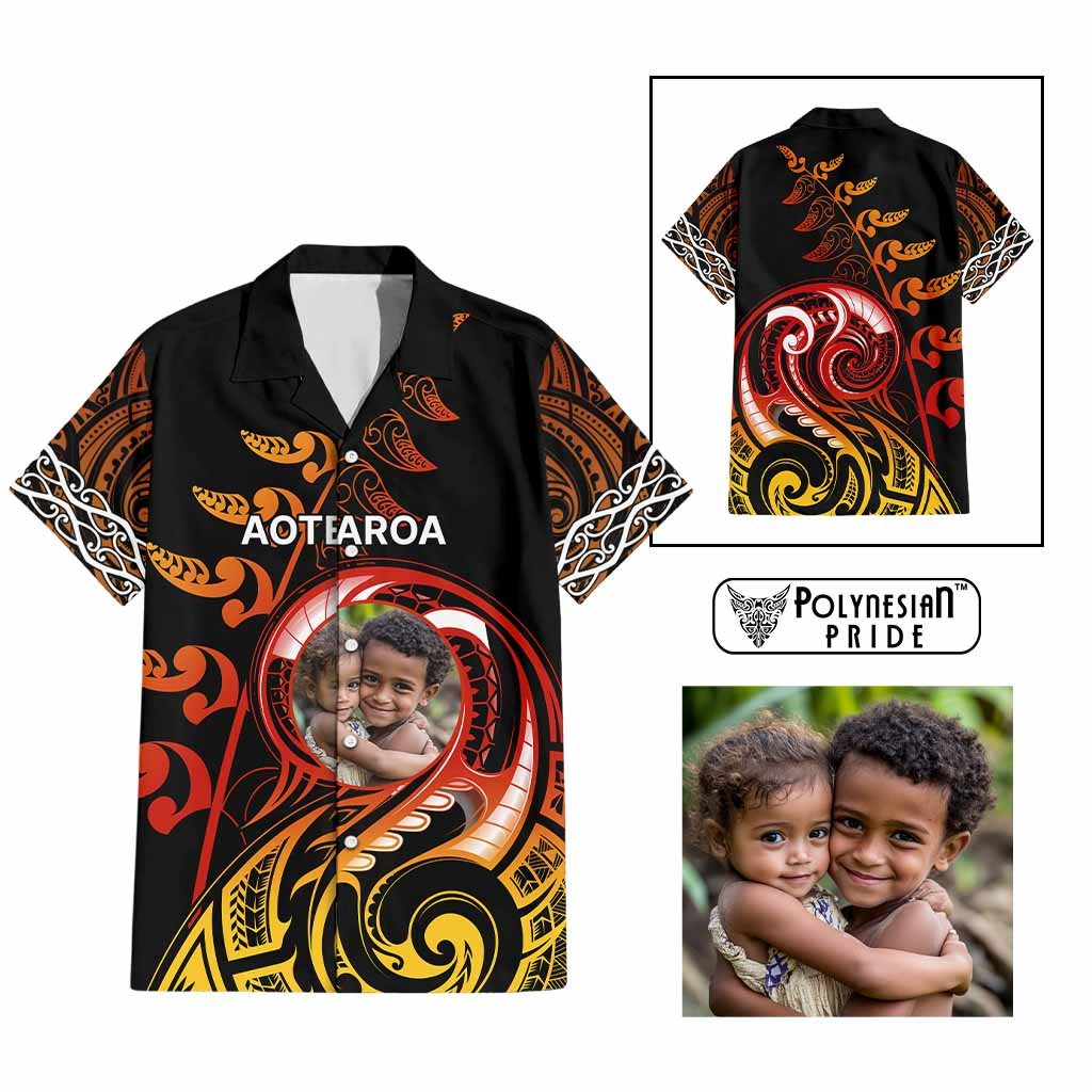 Custom New Zealand Hawaiian Shirt Aotearoa Symbols with Maori Fern Reggae Arty Color CTM09 Multicolor - Polynesian Pride