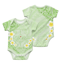 Custom Polynesia Baby and Parents Baby Onesie We Love You Plumeria Polynesian Pattern CTM14 - Polynesian Pride