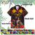 Custom Photo Papua New Guinea Provinces Hawaiian Shirt Flag With Polynesian Tropical Flowers - Polynesian Pride