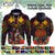 Custom Photo Papua New Guinea Provinces Hoodie Flag With Polynesian Tropical Flowers - Polynesian Pride
