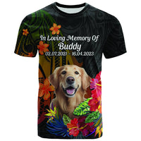 Custom Photo In Loving Memory T Shirt Polynesian Memorial Gift For Family And Pet Lovers CTM14 - Polynesian Pride
