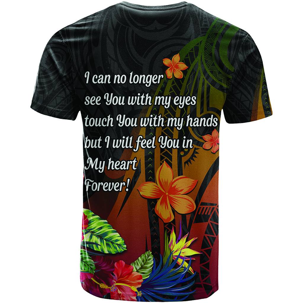 Custom Photo In Loving Memory T Shirt Polynesian Memorial Gift For Family And Pet Lovers CTM14 - Polynesian Pride
