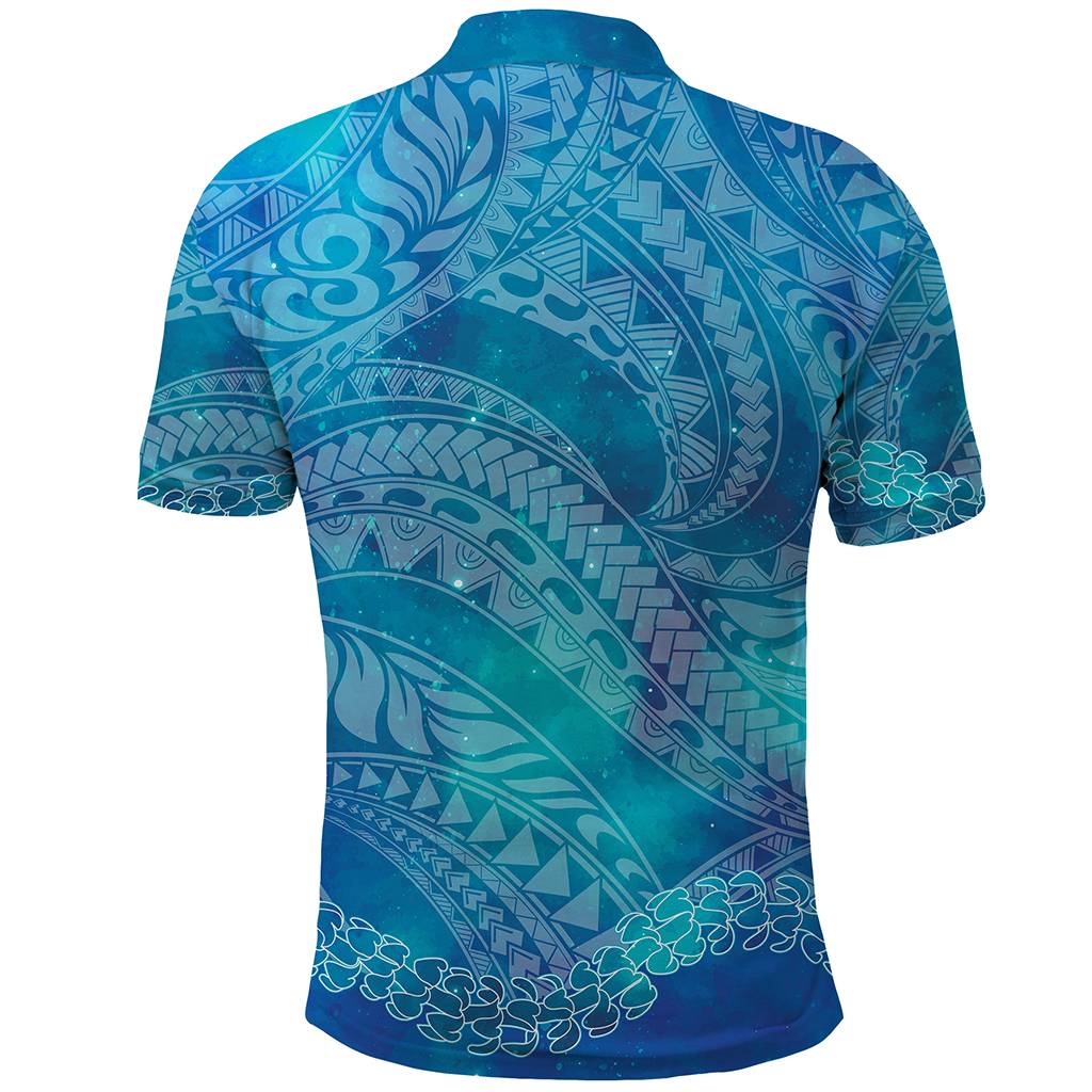 Custom Photo Polynesia Father's Day Polo Shirt Dad You Are My Hero