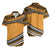Polynesian Couples Matching Outfits Combo Long Sleeve Dress Simple Gold No.1 LT6 - Polynesian Pride