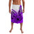 Hawaii Lavalava Polynesian Shark Tattoo With Plumeria Purple Gradient LT14 Purple - Polynesian Pride