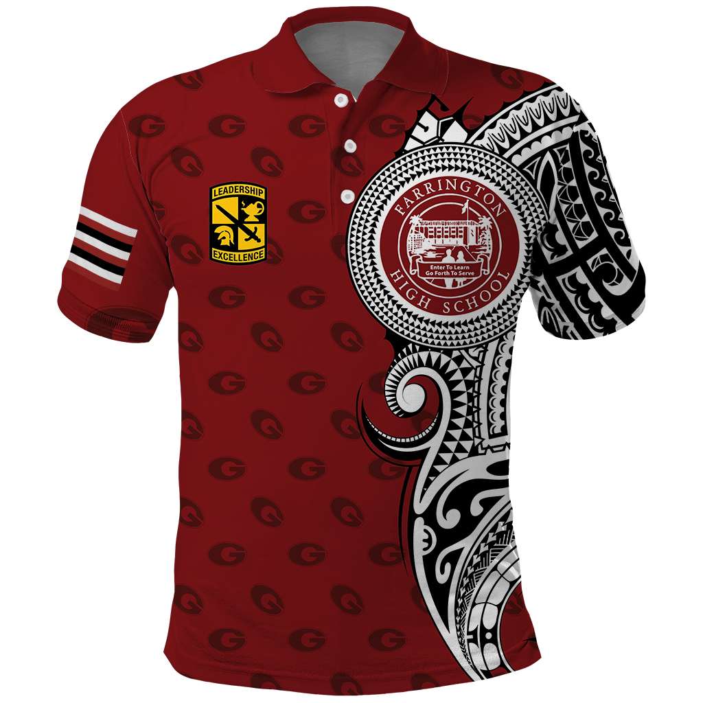 CUSTOMER REQUEST - MSG - 23/07/2026 - Polo Shirt - LT05 Red - Polynesian Pride
