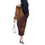 Hawaii Summer Couples Matching Outfits Combo Long Sleeve Dress Mix Polynesian Brown LT6 - Polynesian Pride