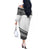Polynesian Couples Matching Outfits Combo Long Sleeve Dress Simple White LT6 - Polynesian Pride