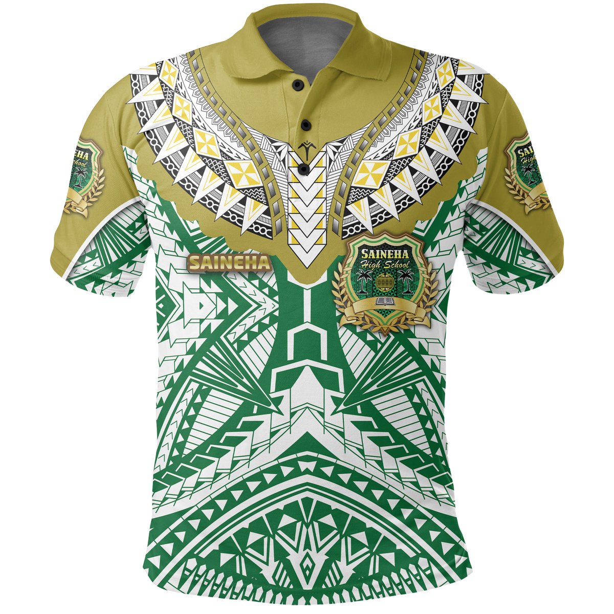 Custom Saineha Tonga Polo Shirt Polynesian Sport Style Special Class of LT16 - Polynesian Pride