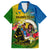 Custom Photo Malampa Fiji Day Hawaiian Shirt Together We Grow Coat Of Arms Tropical Flowers CTM14 - Polynesian Pride