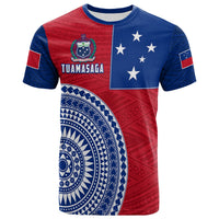 Custom Tuamasaga Samoa T Shirt Polynesian Pattern LT13 - Polynesian Pride