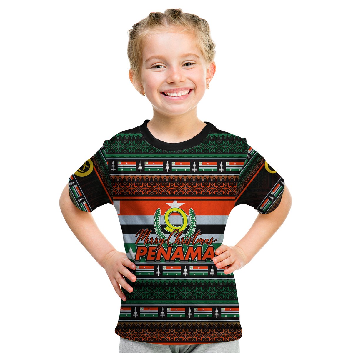 Penama Province T Shirt Kid Of Vanuatu Christmas LT6 Youth XL Size14 - Polynesian Pride