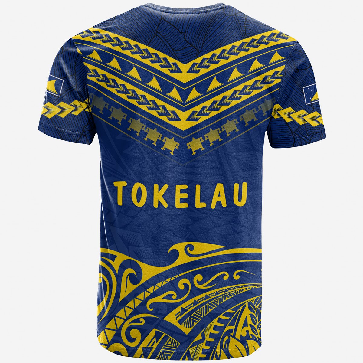 Tokelau Rugby T Shirt Impressive Sport LT13 - Polynesian Pride