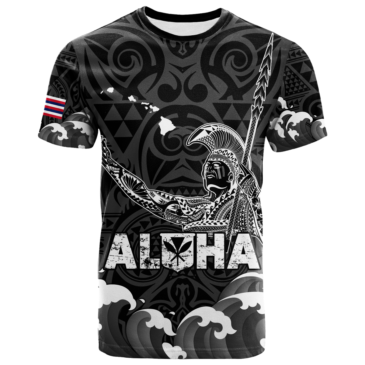 Custom Hawaii King Kamehameha Aloha Hawaii Nei T Shirt LT2 - Polynesian Pride