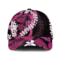 Akala Aloha Hawaii Lei Classic Cap Tropical Flowers Elegant Vibe LT14 Universal Fit Pink - Polynesian Pride