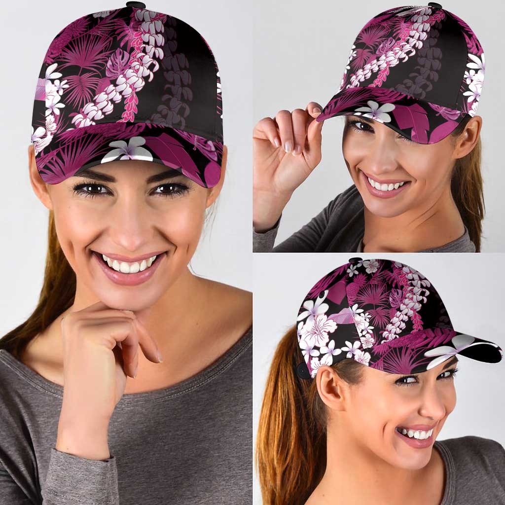 Akala Aloha Hawaii Lei Classic Cap Tropical Flowers Elegant Vibe LT14 - Polynesian Pride