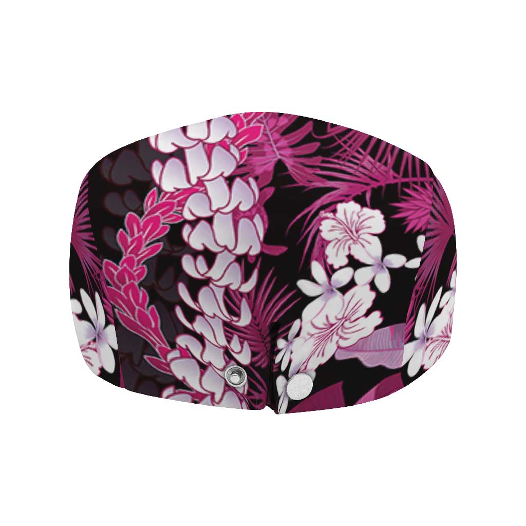 Akala Aloha Hawaii Lei Jeff Hat Tropical Flowers Elegant Vibe - Polynesian Pride