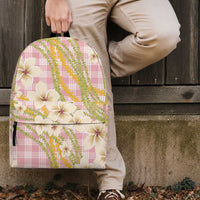 Akala Hamele Palaka Plumeria Backpack Puakenikeni and Maile Lei LT9 - Polynesian Pride