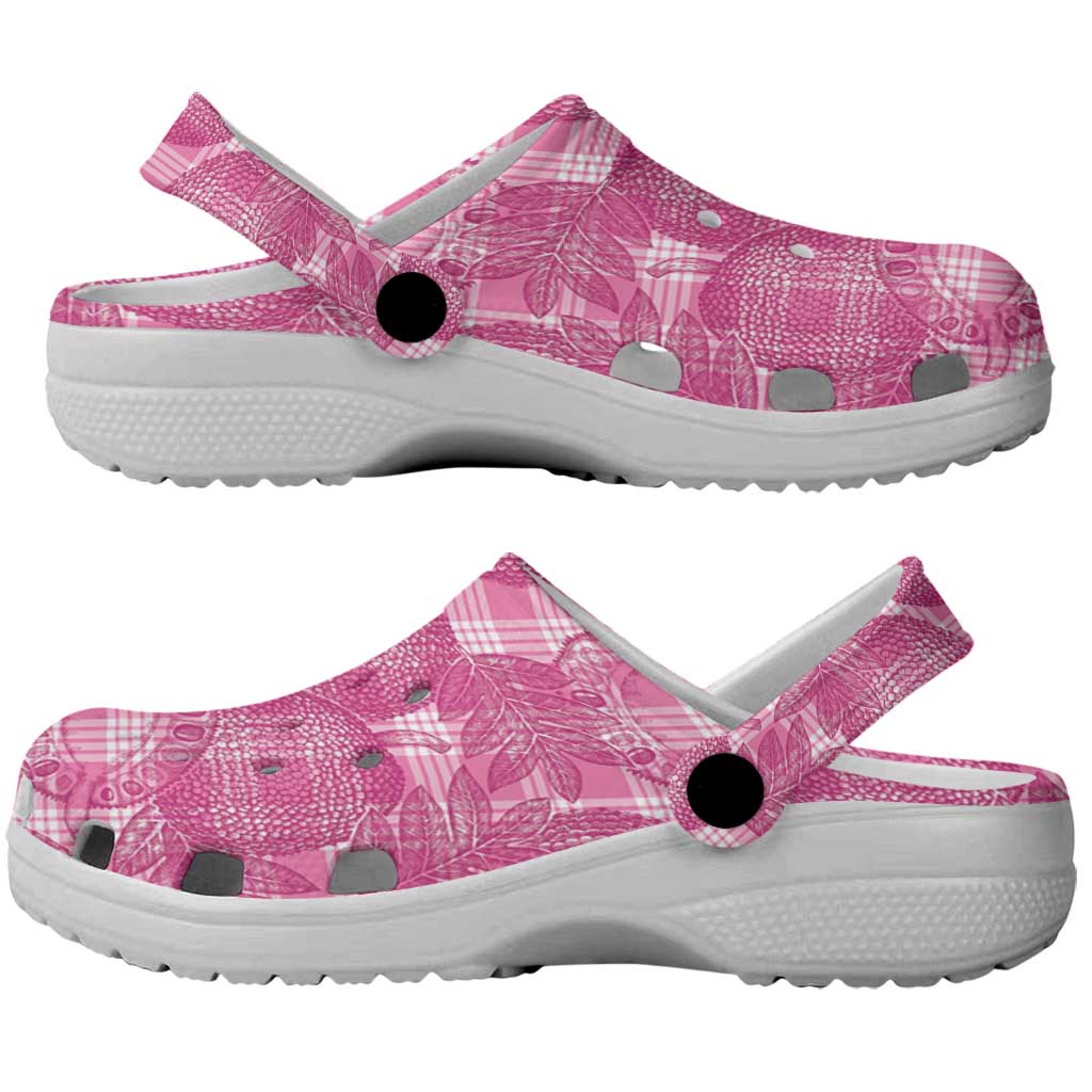 Alaka Hawaii Breadfruit Palaka Motifs Clogs Shoes LT14 - Polynesian Pride