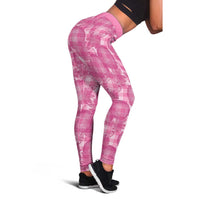 Alaka Hawaii Breadfruit Palaka Motifs Leggings LT14 - Polynesian Pride