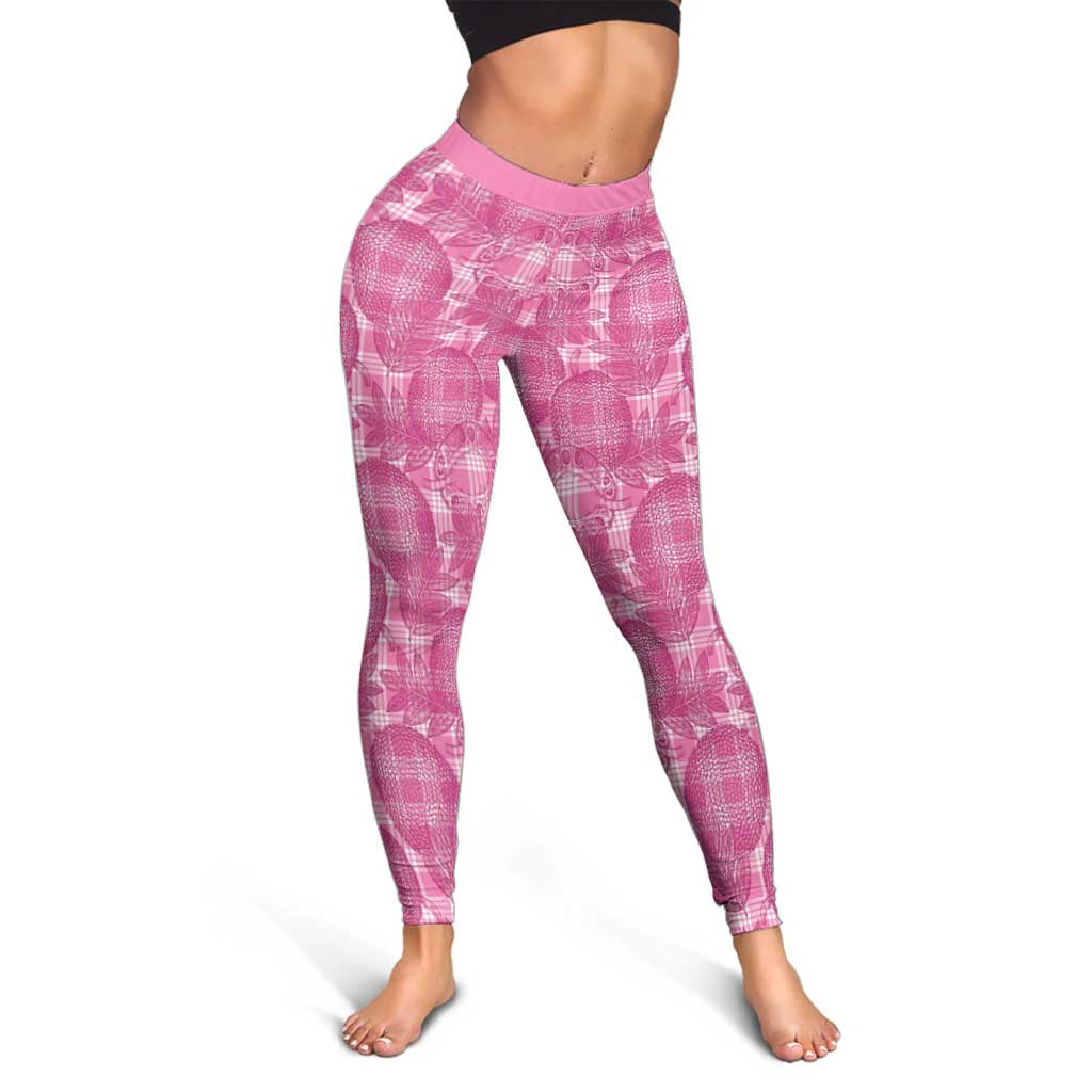 Alaka Hawaii Breadfruit Palaka Motifs Leggings LT14 - Polynesian Pride