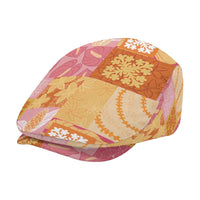 Aloha Hawaii Quilt Floral Patchwork Style Jeff Hat LT14 - Polynesian Pride