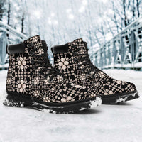 Aloha Hawaii Shell Quilt All Season Boots Seamless Style - Polynesian Pride
