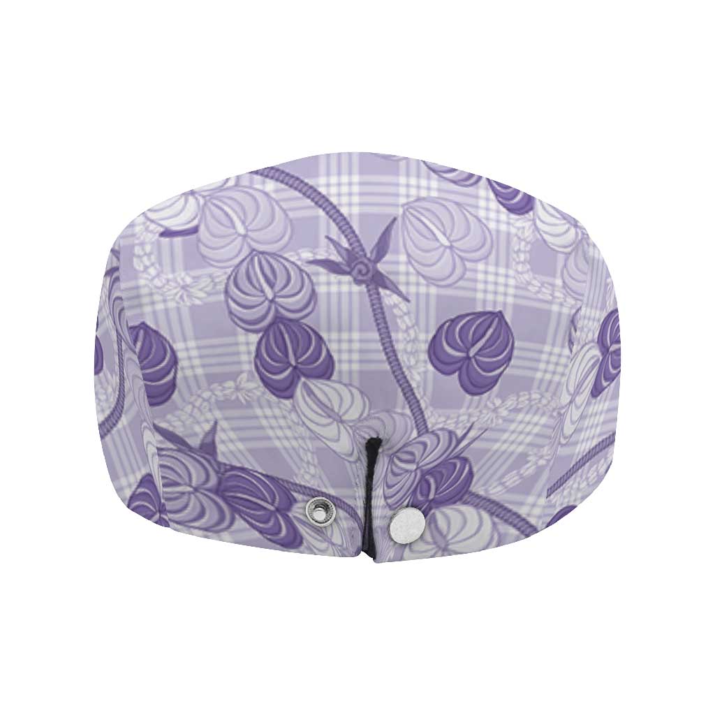 Anthurium Pikake Ti Leaf Palaka Jeff Hat Purple Version