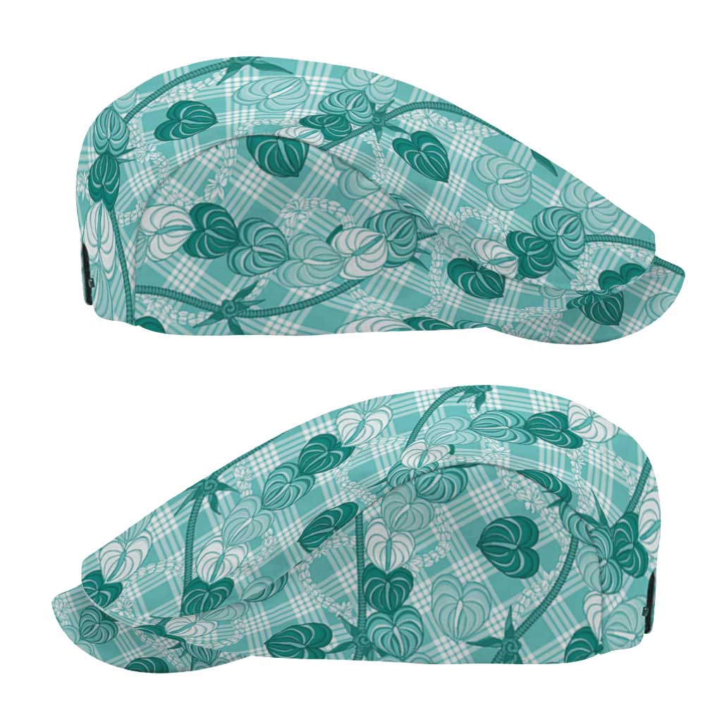 Anthurium Pikake Ti Leaf Palaka Jeff Hat Turquoise Version