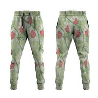 Anthurium Pikake Ti Leaf Palaka Jogger Pants Green Version