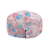 Anthurium Plumeria Lei Pastel Jeff Hat Pink Hawaiian Splendid Palaka