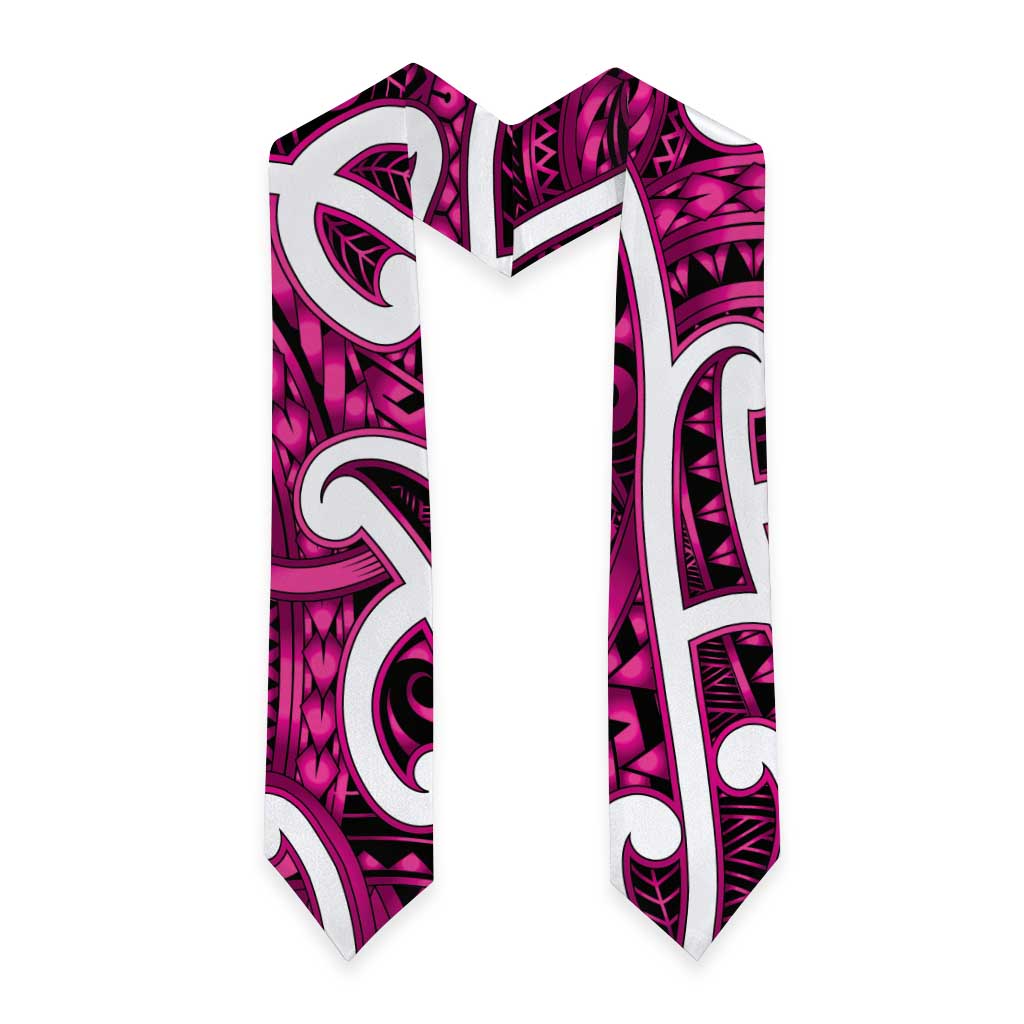 Aotearoa Maori Kowhaiwhai Graduation Stole Mawhero Puhoro and Patiki