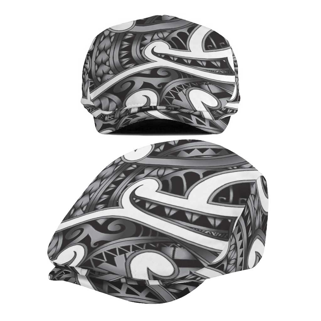 Aotearoa Maori Kowhaiwhai Jeff Hat Kiwikiwi Puhoro and Patiki