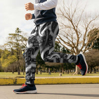 Aotearoa Maori Kowhaiwhai Jogger Pants Kiwikiwi Puhoro and Patiki