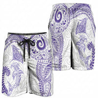 Aotearoa Māori Sea Animals – Men's Shorts – Manta Ray & Shark Moko Pattern LT03 - Polynesian Pride