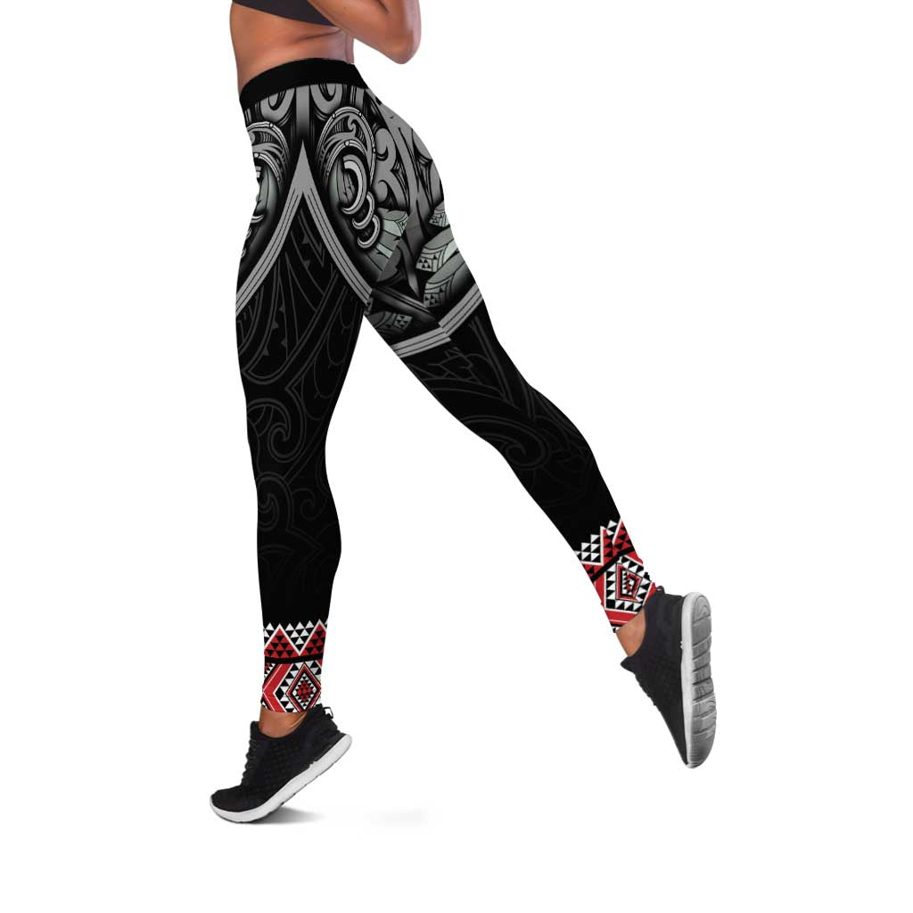 Aotearoa Toitu Te Tiriti Waitangi Leggings Proud To Be Maori - Polynesian Pride