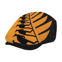 Australia New Zealand Rugby Jeff Hat Gold Aboriginal Wallabies and Maori Black Fern LT9 - Polynesian Pride