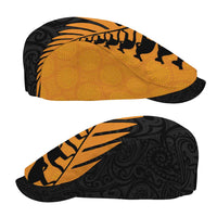 Australia New Zealand Rugby Jeff Hat Gold Aboriginal Wallabies and Maori Black Fern LT9 - Polynesian Pride