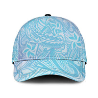 Baby Blue Gradient Polynesia Classic Cap Hawaiian Tribal Hammerhead Shark Tattoo LT14 Universal Fit Baby Blue - Polynesian Pride
