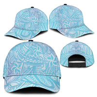Baby Blue Gradient Polynesia Classic Cap Hawaiian Tribal Hammerhead Shark Tattoo LT14 - Polynesian Pride