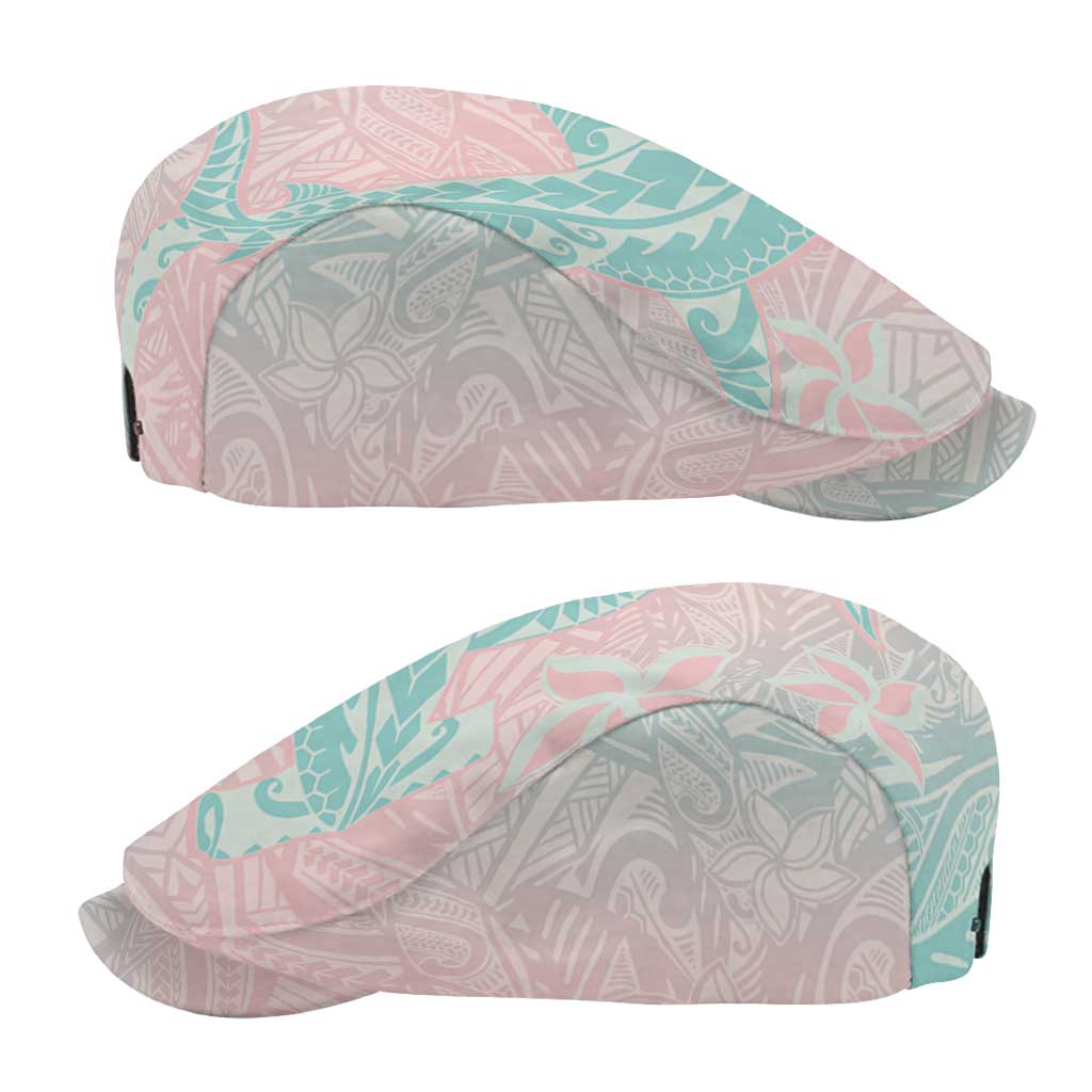 Baby Pink Gradient Polynesia Jeff Hat Hawaiian Tribal Hammerhead Shark Tattoo - Polynesian Pride