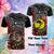 Custom Aotearoa Australia Toitu Te Tiriti T Shirt with Aboriginal Art and Personalized Photo