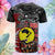 Custom Aotearoa Australia Toitu Te Tiriti T Shirt with Aboriginal Art and Personalized Photo





