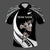 Custom Photo New Zealand Rugby-Aotearoa Armour Blacks Silver Ferns Polo Shirt